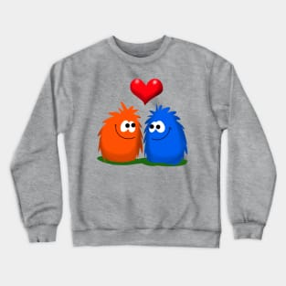 Fuzzy love Crewneck Sweatshirt